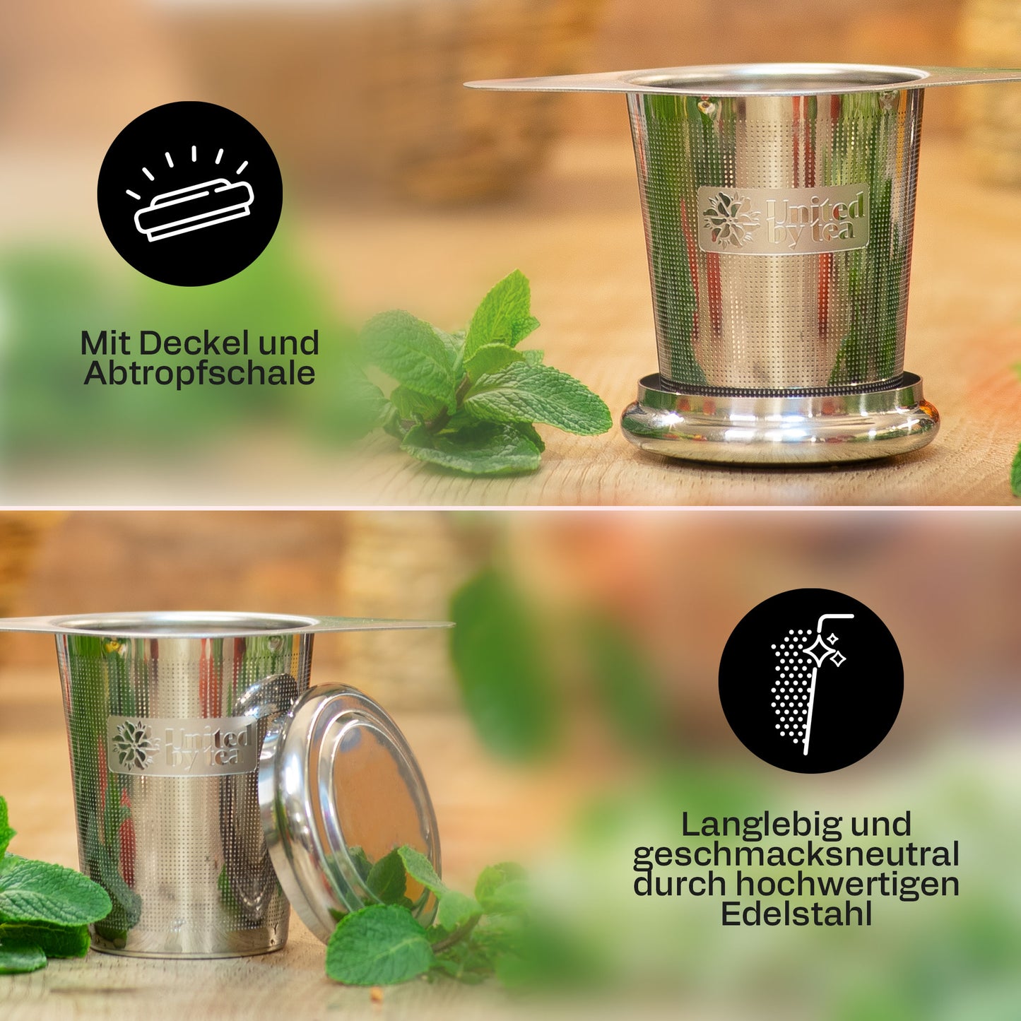 Teefilter aus Edelstahl - Brew Buddy