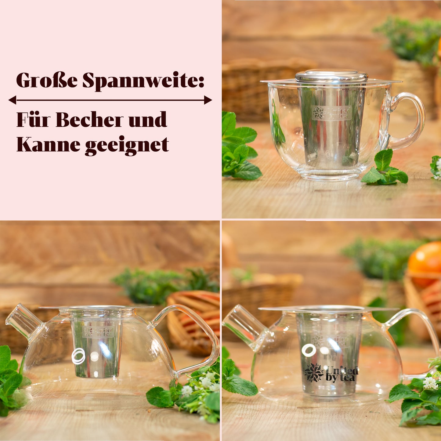 Teefilter aus Edelstahl - Brew Buddy