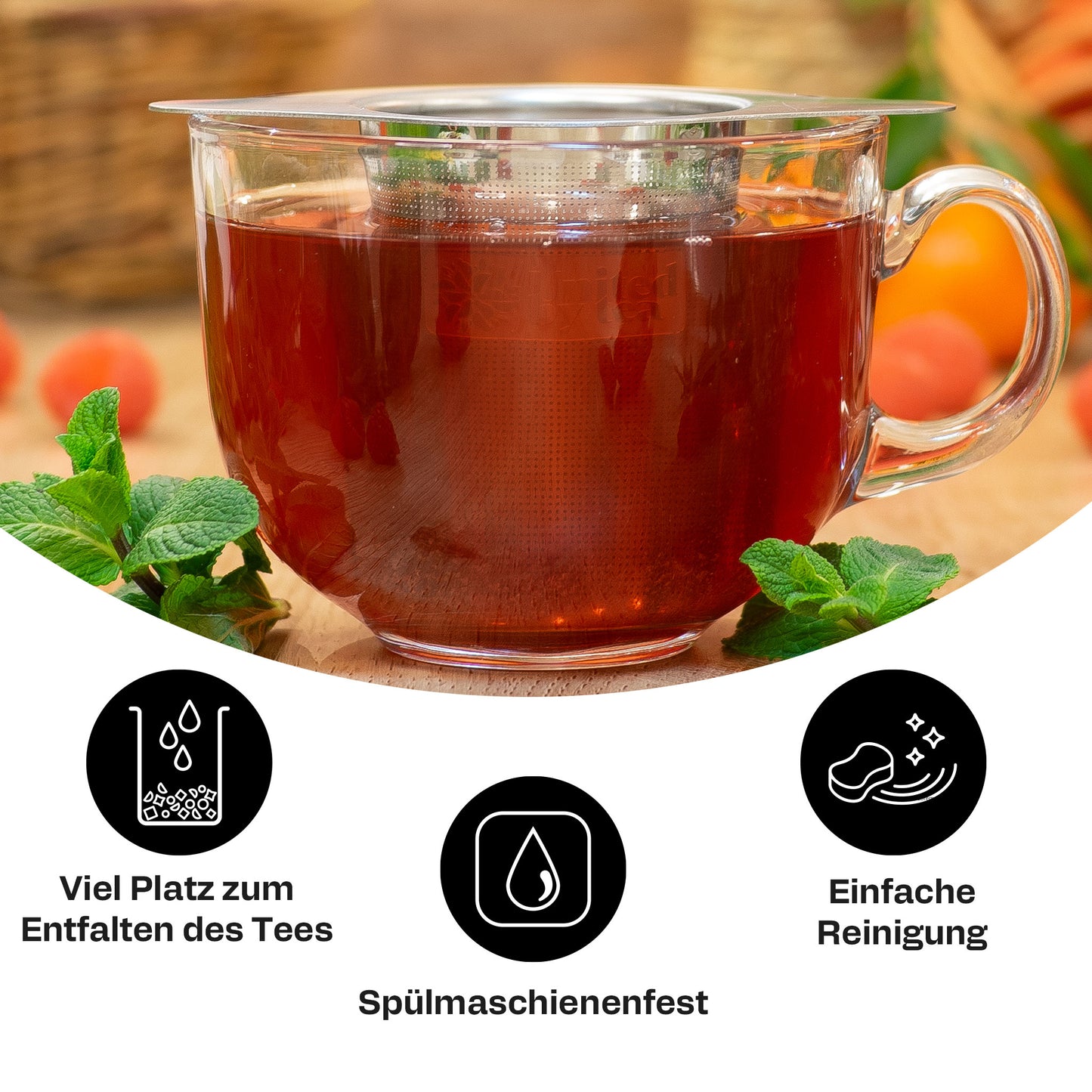 Teefilter aus Edelstahl - Brew Buddy