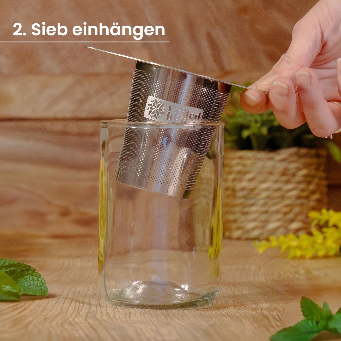 Teefilter aus Edelstahl - Brew Buddy
