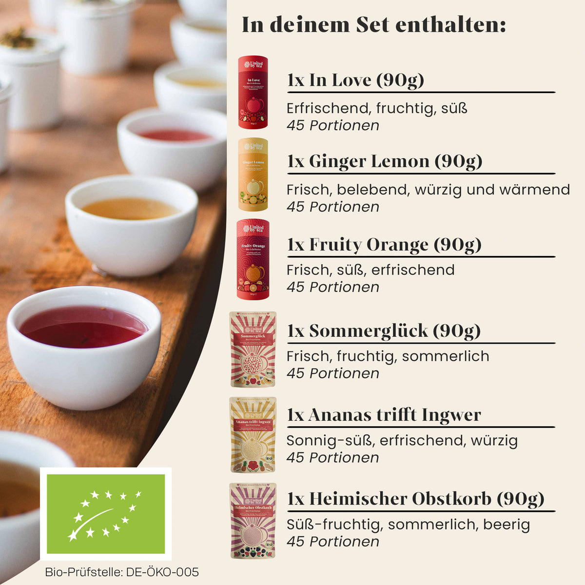 6er-Früchtetee-Set