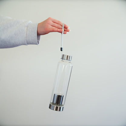 Tee-Limo Flasche mit Sieb aus Edelstahl 500ml