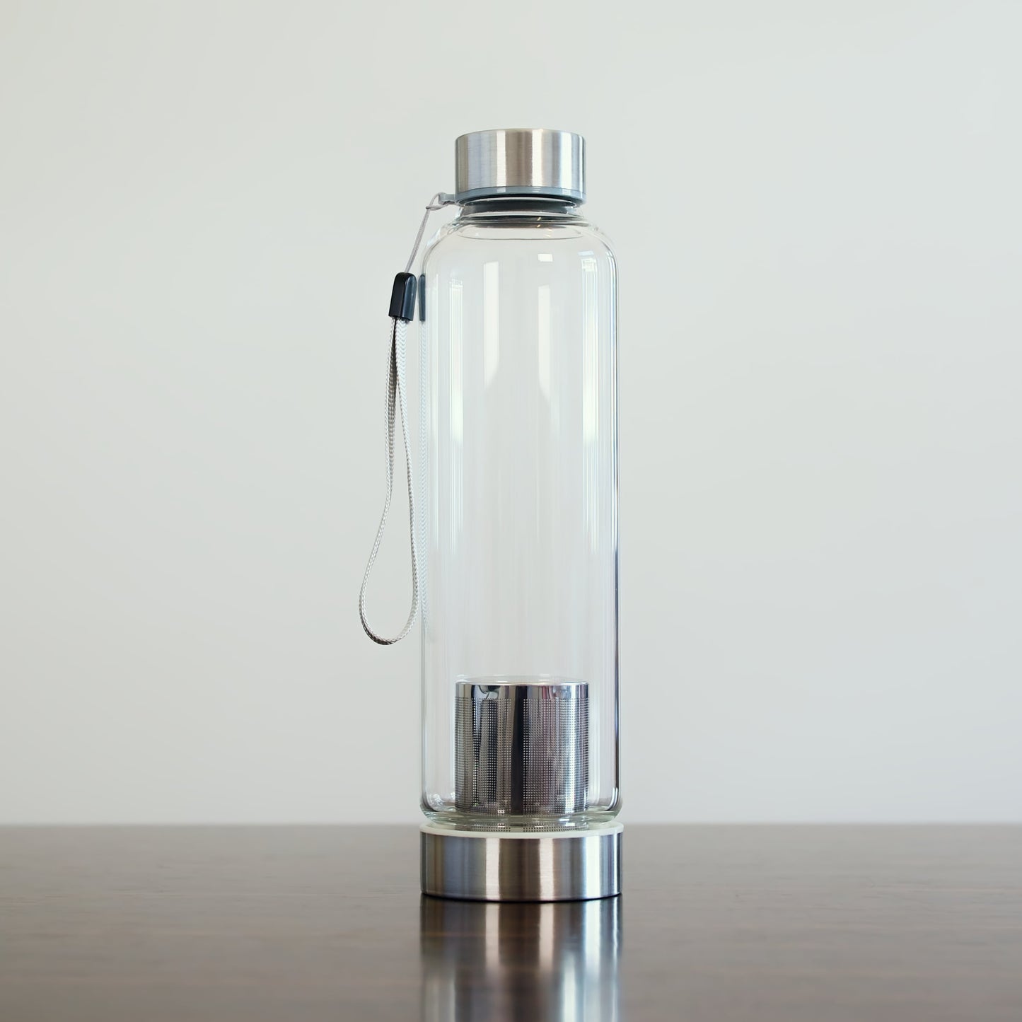 Tee-Limo Flasche mit Sieb aus Edelstahl 500ml