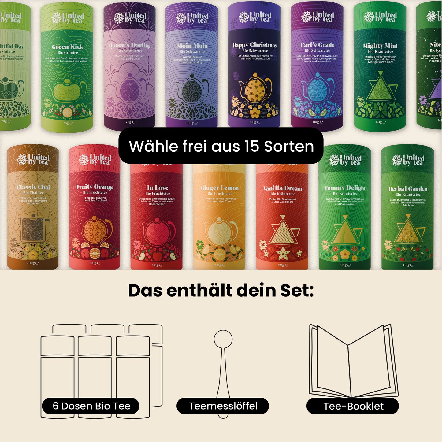 Großes Tee-Set