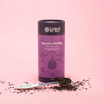 Bio-Tee “Queen's Darling” aus Darjeeling mit Teemsslöffel