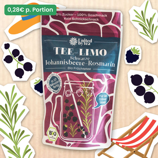Tee-Limo: Schwarze Johannisbeere-Rosmarin