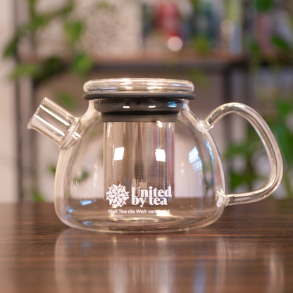 Teekanne aus Borosil-Glas