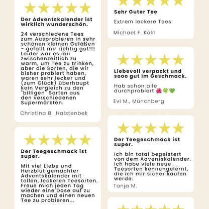 Bio Tee-Adventskalender